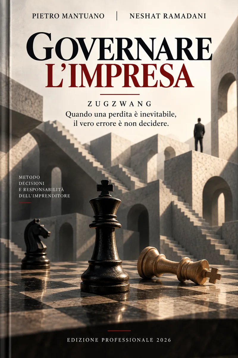 Copertina del libro Governare l’impresa di Pietro Mantuano e Neshat Ramadani